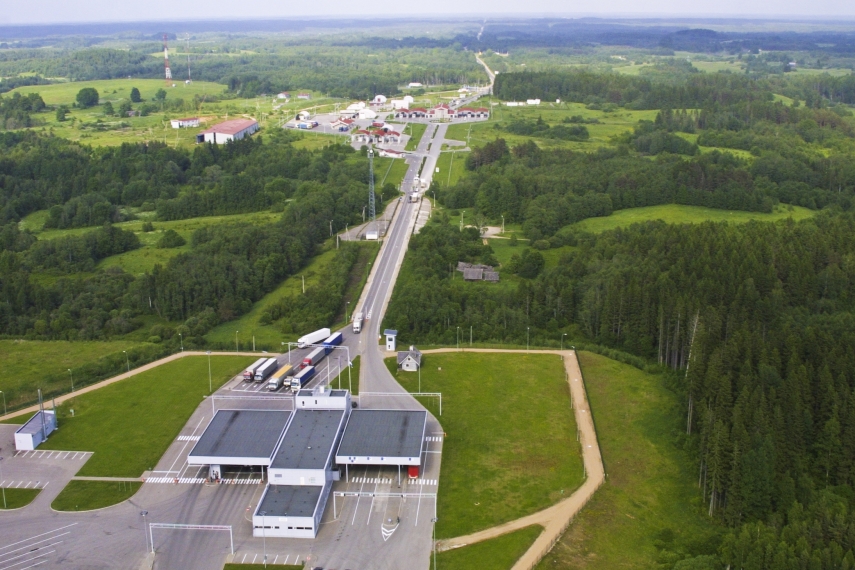 Luhamaa border crossing between Estonia and Russia, approximately 8 km south of where Kohver was seized [Photo: Creative Commons[