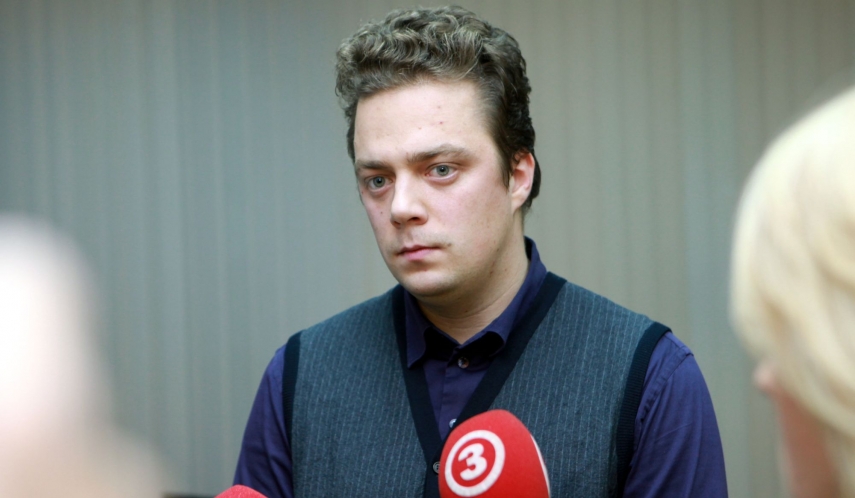 Civil engineer Ivars Sergets, arrested yesterday, as part of the investigation [Image: skaties.lv]