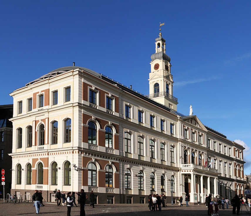 The main building of Riga City Council