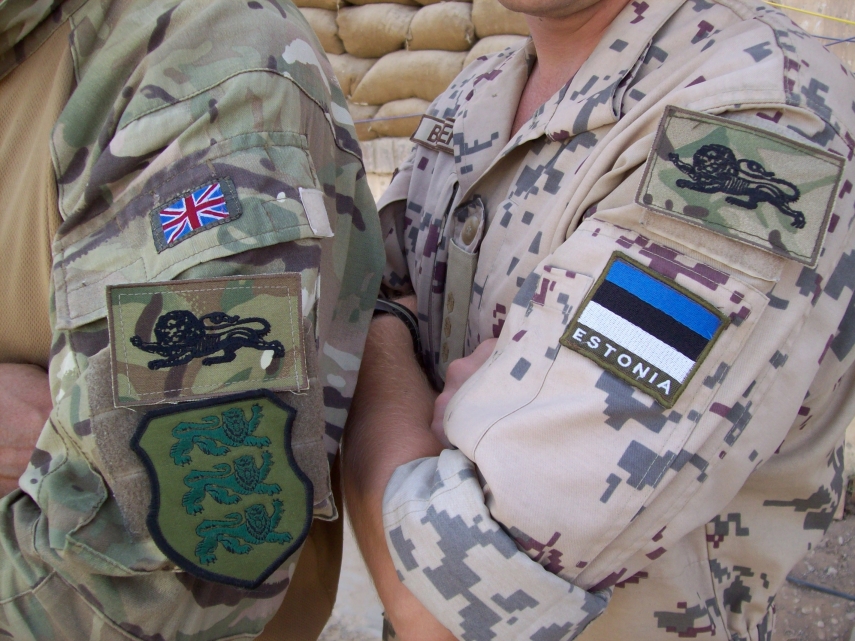 British and Estonian soldiers in Afghanistan [Image: Creative Commons]