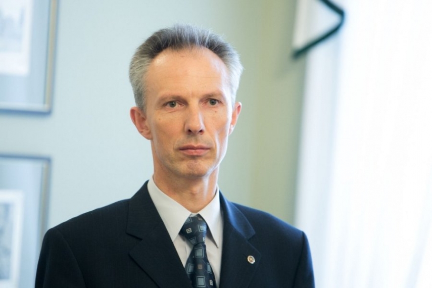 Kestutis Jucevicius, Director of the Financial Crime Investigation Service [Image: delfi.lt]