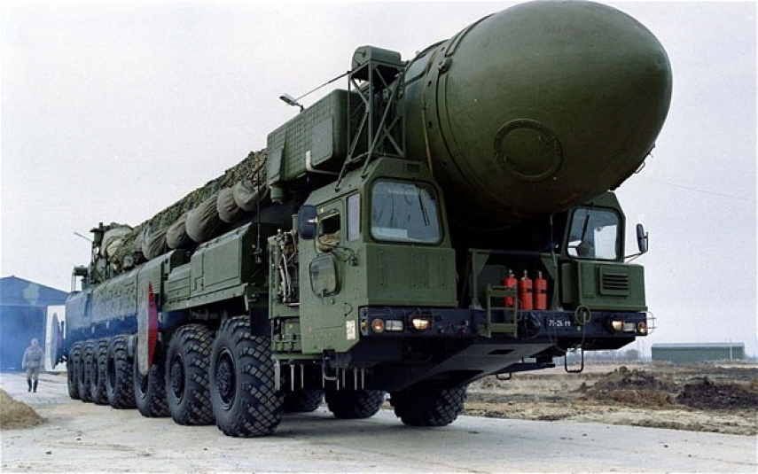 A Russian nuclear missile [Image: interpretermag.com]