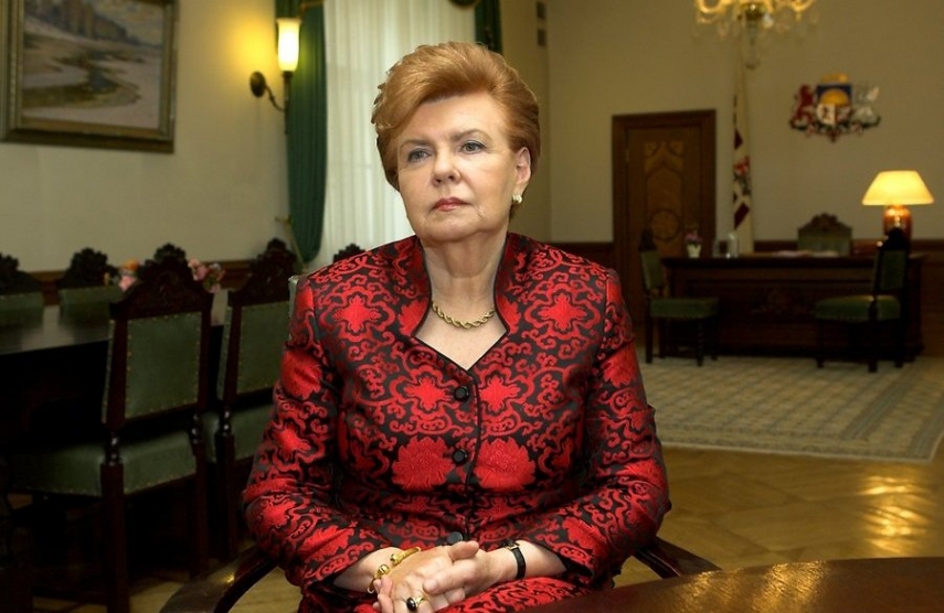 Vaira Vīķe-Freiberga, President of Latvia from 1999 to 2007 [Image