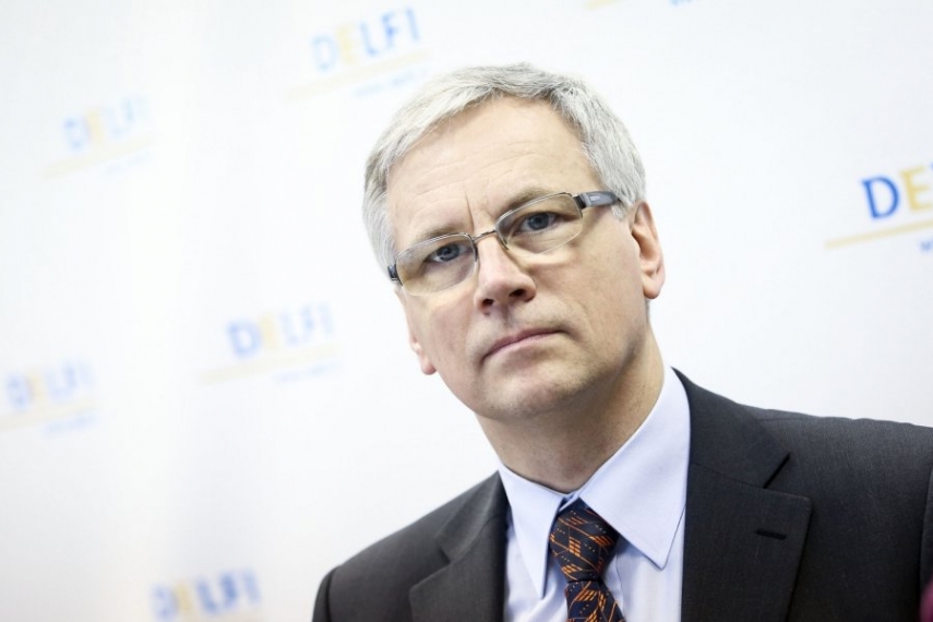 Lithuania's Finance Minister Rimantas Sadzius, who claimed that 