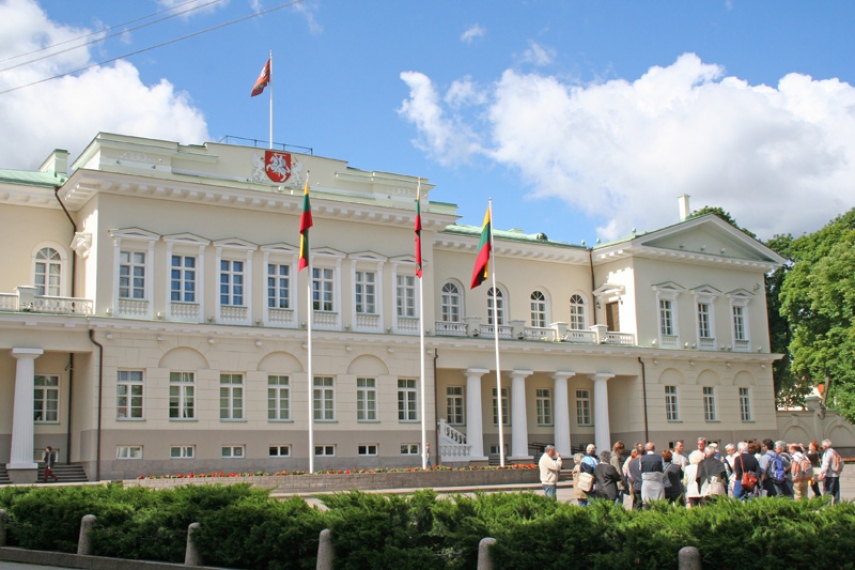 The Presidential Palace in Vilnius [Image: vilnius-tourism.lt]