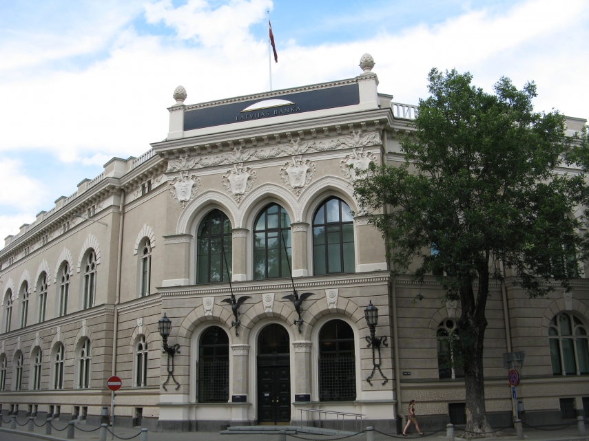 The Latvian Central Bank in Riga [Image: db.lv]