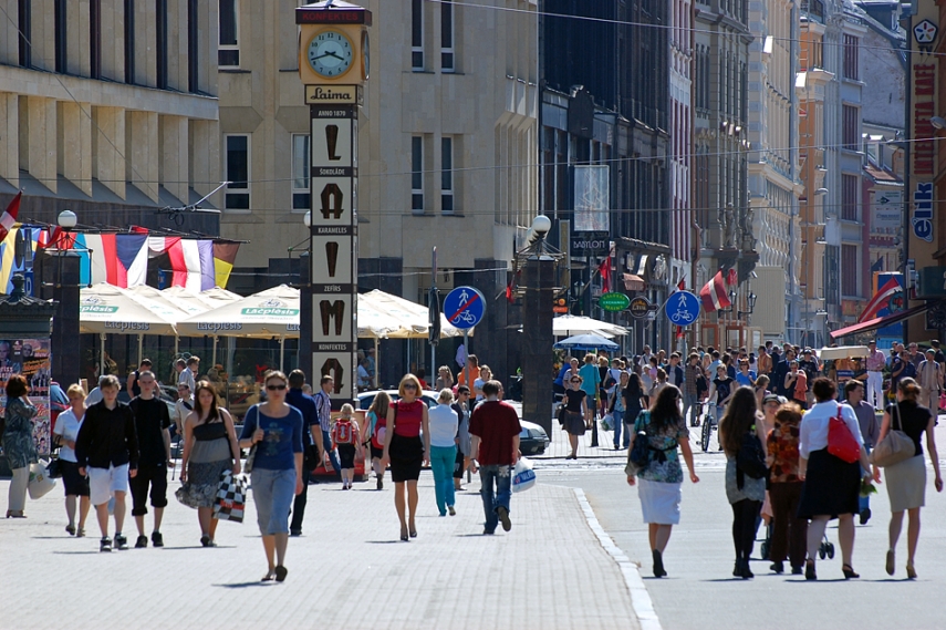 A street in the centre of Riga [Image: skyscrapercity]