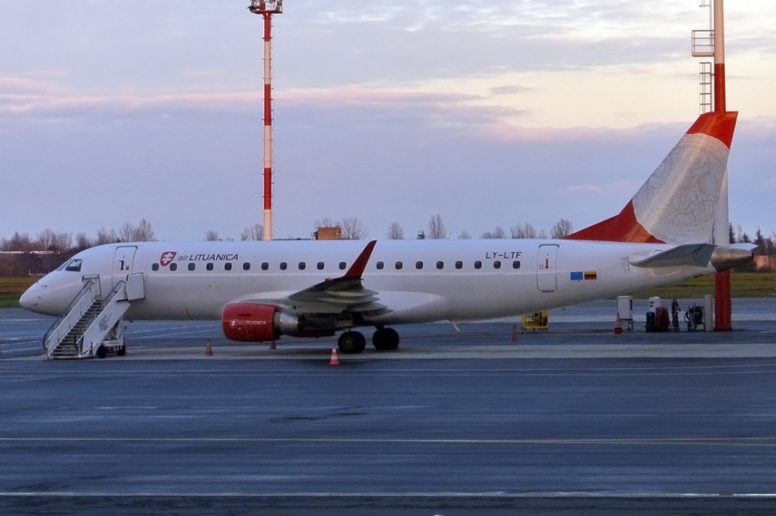 An Air Lituanica plane at Vilnius airport [Image: Creative Commons]