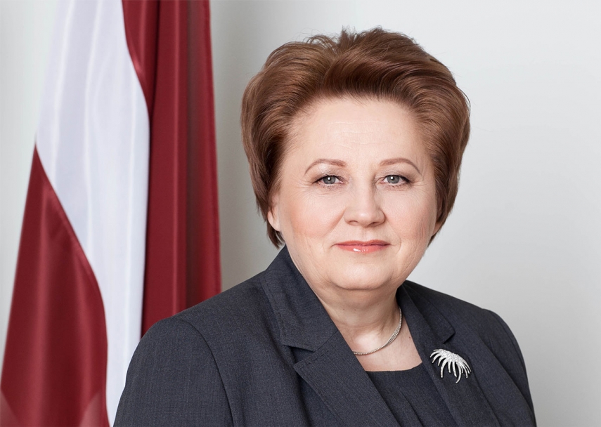 Latvian Prime Minister Laimdota Straujuma [Image: latviansonline.com]