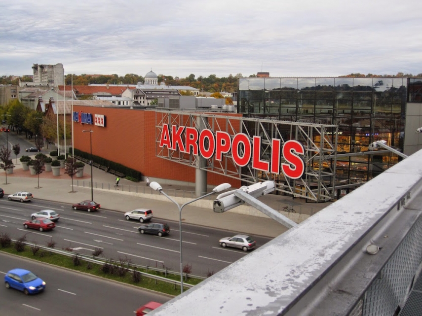 The Akropolis shopping centre in Vilnius [Image: blogspot.com]