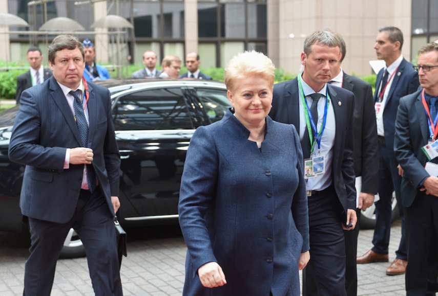 Lithuanian President Dalia Grybauskaite [Image: LRP/Robertas Dačkus]