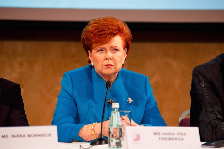 Former Latvian President Vaira Vike-Freiberga [Image: eu2015.lv]