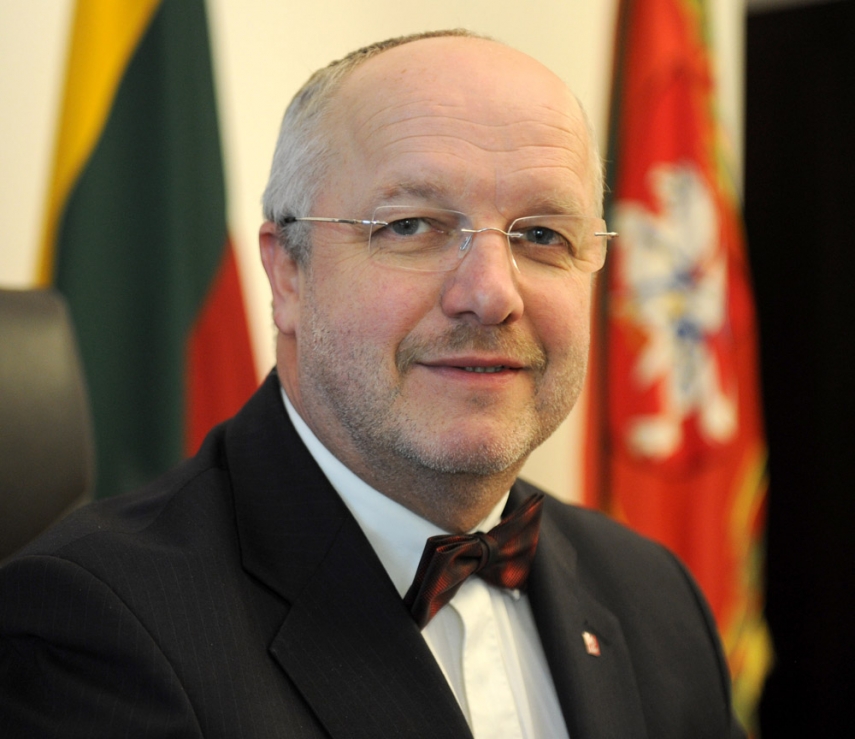 ASSERTIVE DEFENCE: Lithuania’s Defence Minister Juozas Olekas