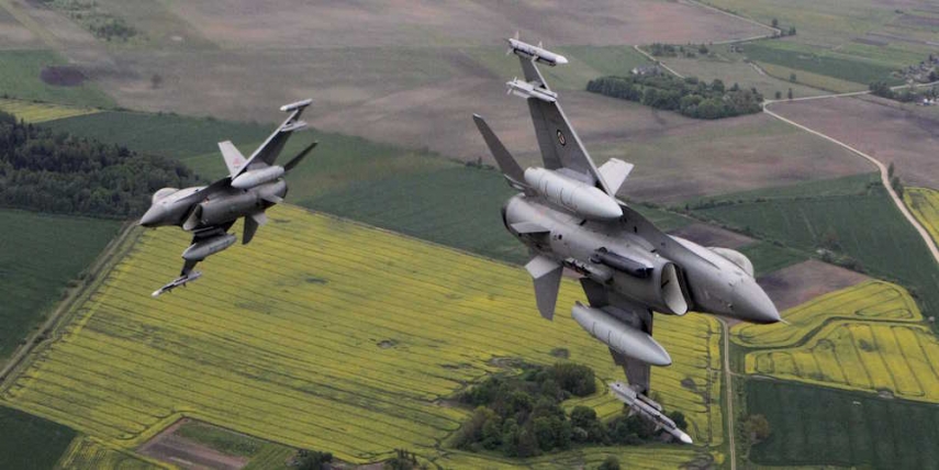 NATO jets over Lithuania [Image: Business Insider]