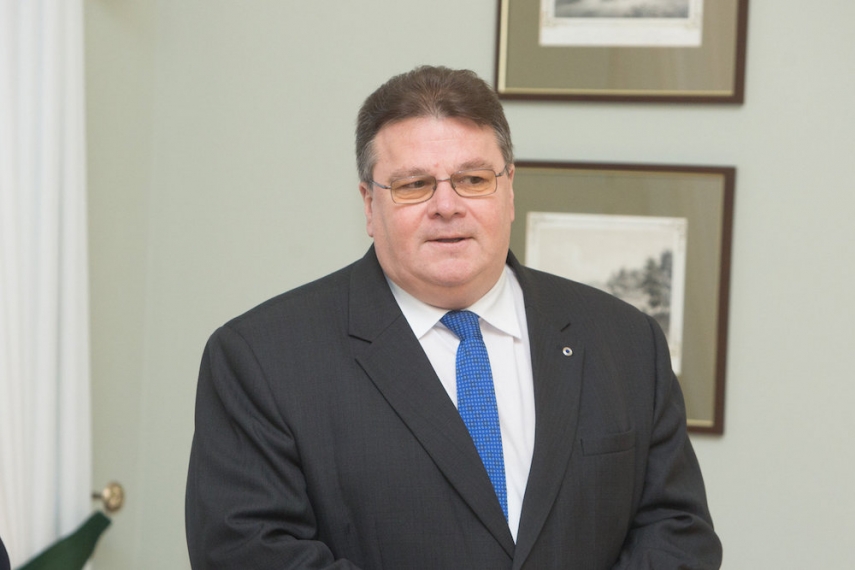 Lithuanian Foreign Minister Linas Linkevicius [Image: 15min.lt]