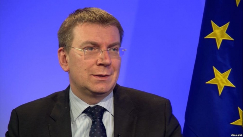 Latvian Foreign Minister Edgars Rinkevics [Image: RFREL.com]