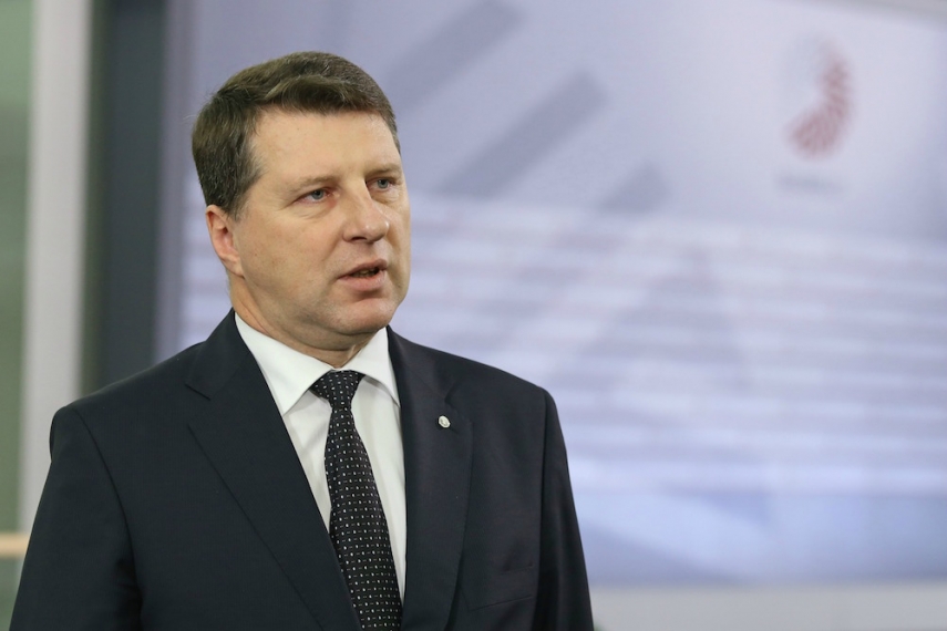 Latvian President Vejonis' approval ratings have climbed since elected [Image: euractiv.com]