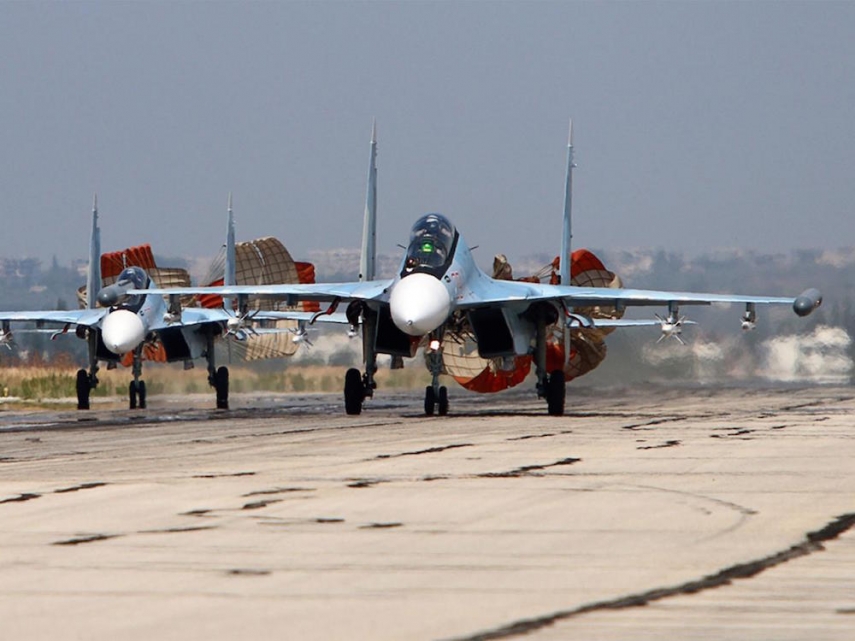 The Russian Airforce in Syria [Image: The Independent]