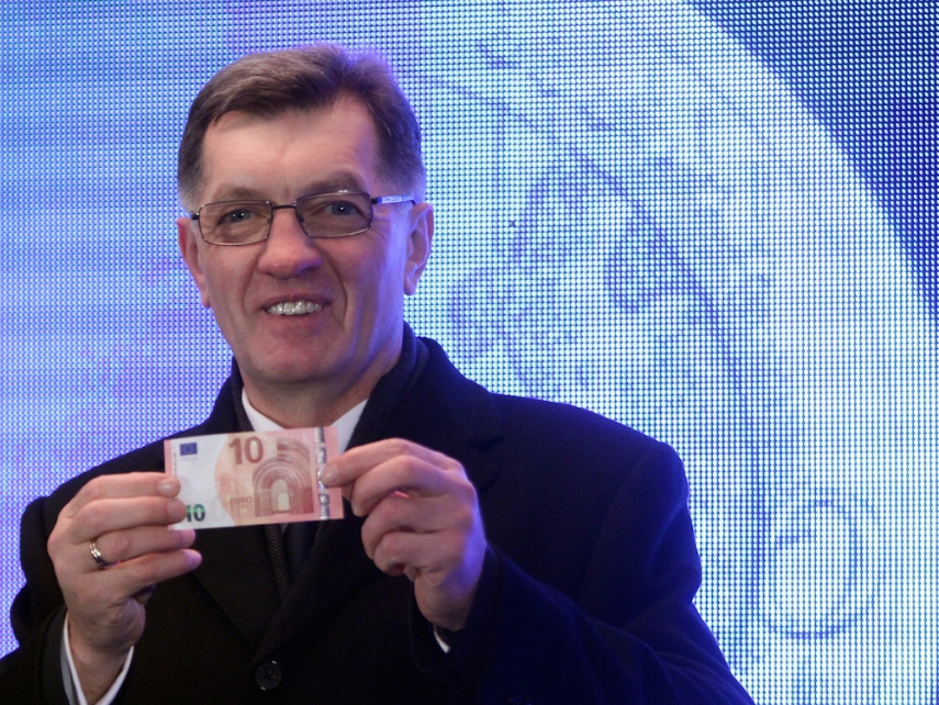 Lithuania joined the Eurozone on January 1 2015 [Image: Bloomberg]
