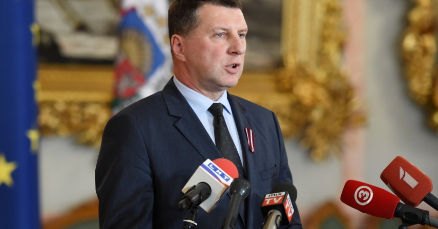 Latvian President Rajmonds Vejonis [Image: neskaties.lv]