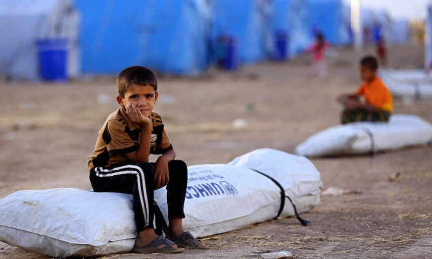 Refugees in Iraq [Image: The Guardian]