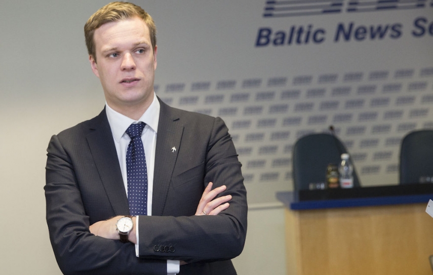 MEP Gabrielius Landsbergis is the head of the Homeland Union - Lithuanian Christian Democrat party [Image: 15min.lt]