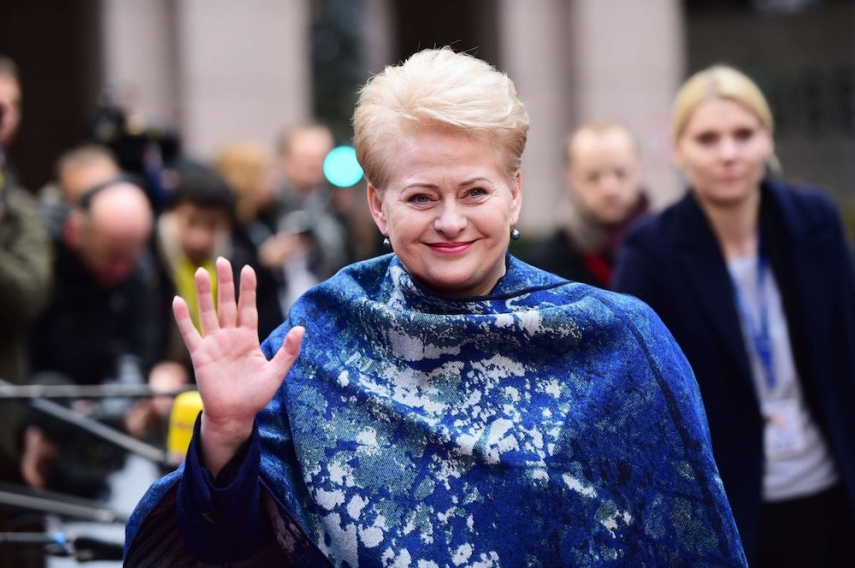 Lithuanian President Dalia Grybauskaite [Image: LRP.lt]