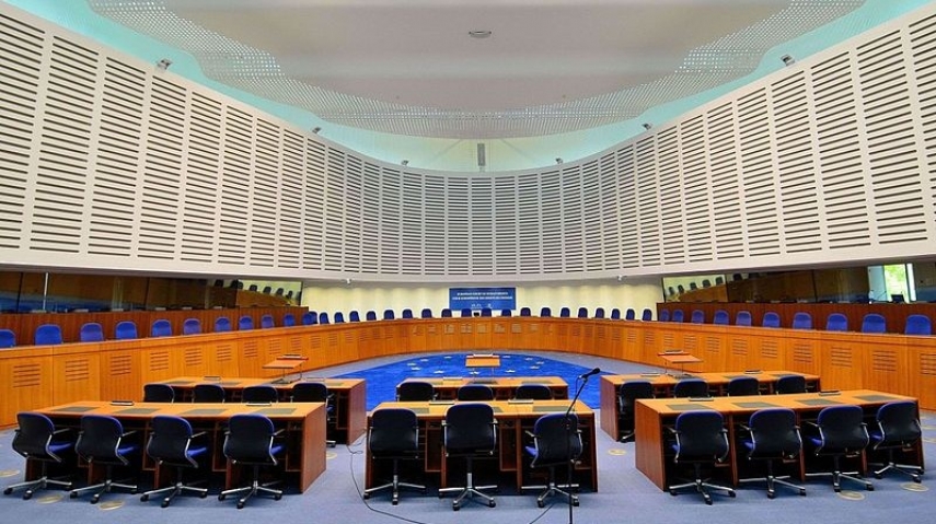 Courtroom of the ECHR [Adrian Grycuk]