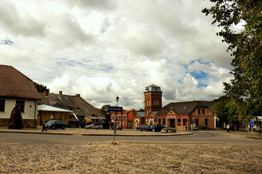 The Old Town of Limbazi in northeast Latvia