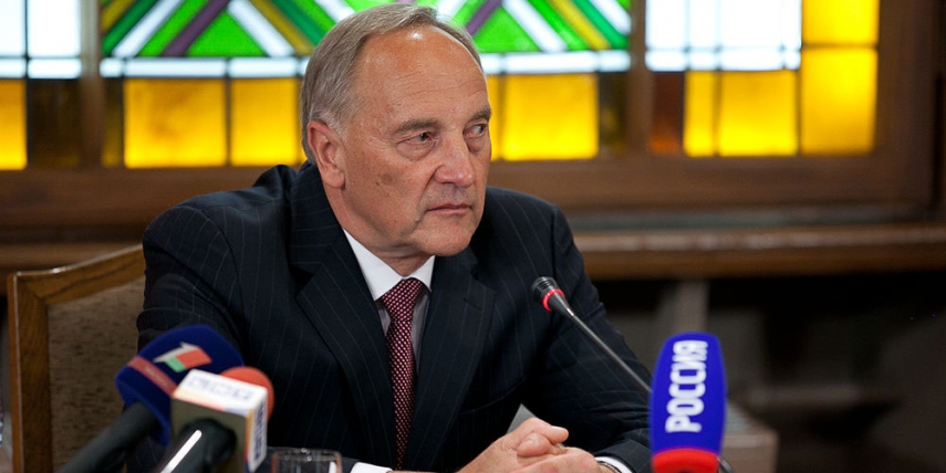 Former President Andris Berzins [Saeima]