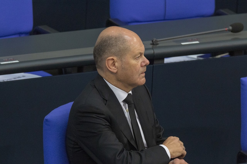 Germany's Scholz assures Baltic states of German support