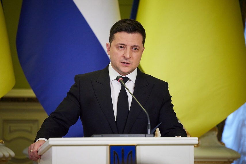Zelensky requests EU membership for Ukraine