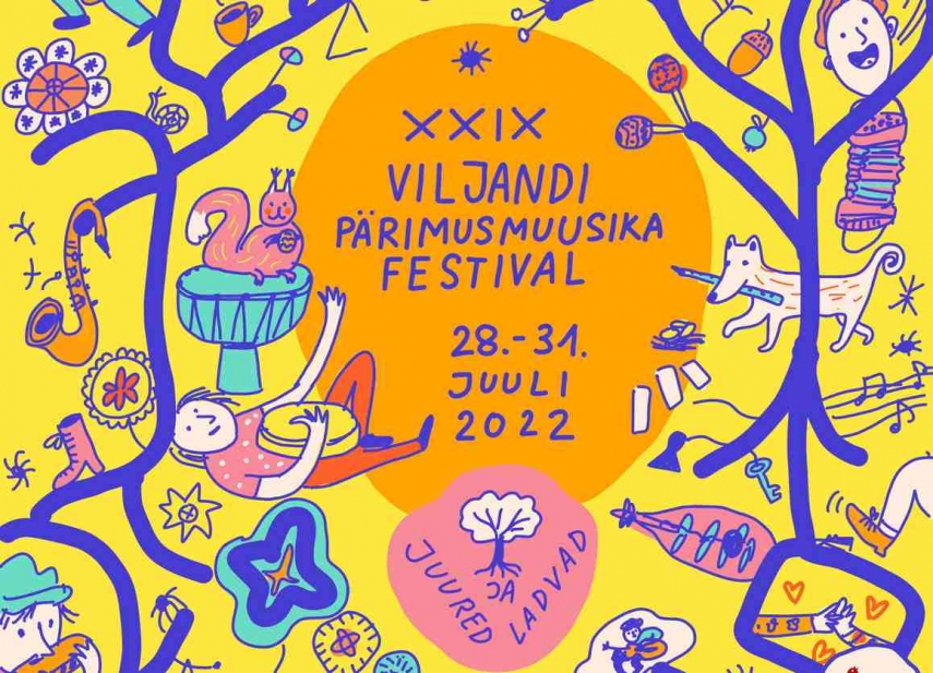 Estonian Viljandi Folk Music Festival Will Bring 60 Artists from 19 Countries Together