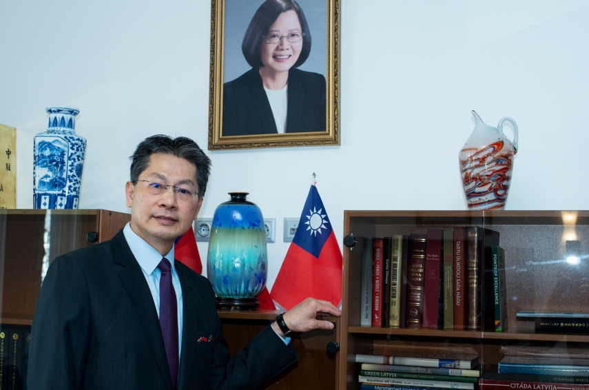 Photo: Andrew H.C. Lee Representative Taipei Mission in the Republic of Latvia