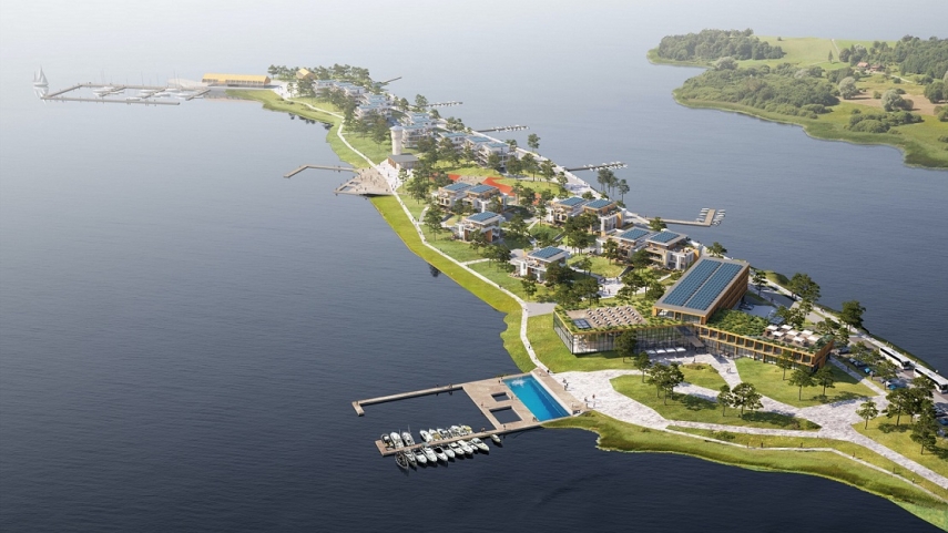 Scandium and Everaus acquired a unique peninsula in the city of Haapsalu