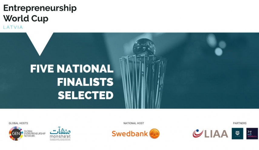 Five Latvian businesses to compete at the National Finals of the Entrepreneurship World Cup