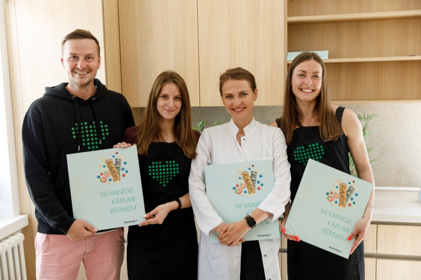 Health tech startup Nutrameg has teamed up with the Children's Hospital to create a healthy snack cookbook