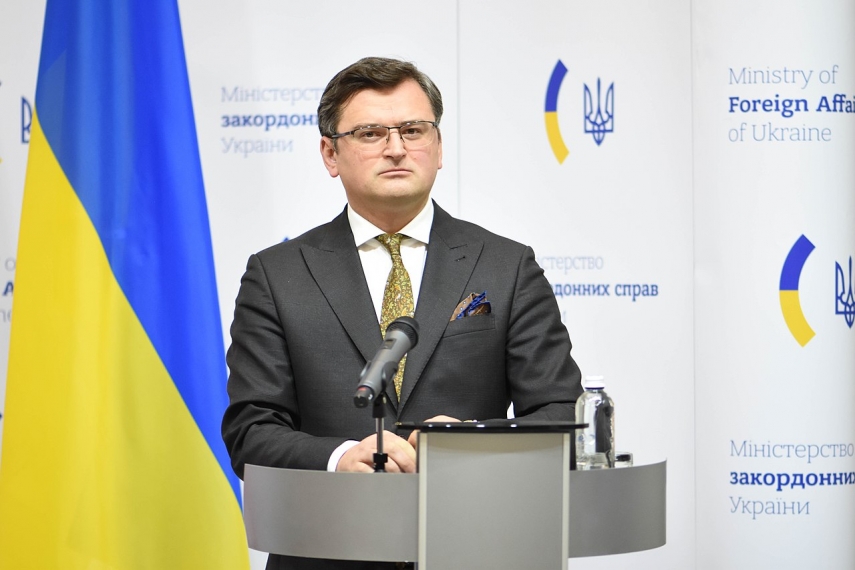 Ukrainian foreign minister urges also other countries follow Latvian parliament and designate Russia as state sponsor of terrorism