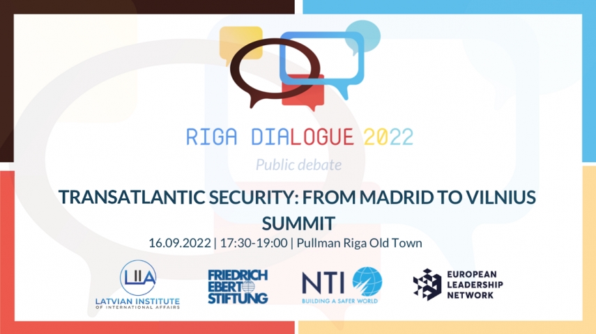 Riga Dialogue 2022 public debate: