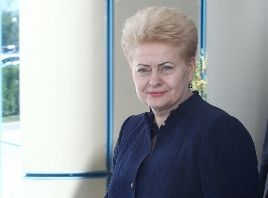 Lithuania's Grybauskaite doubts her chances of becoming next NATO secgen