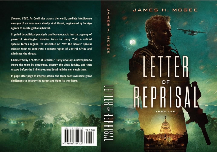 Letter of Reprisal author Jim McGee: “My fascination with Baltic history goes back many years”