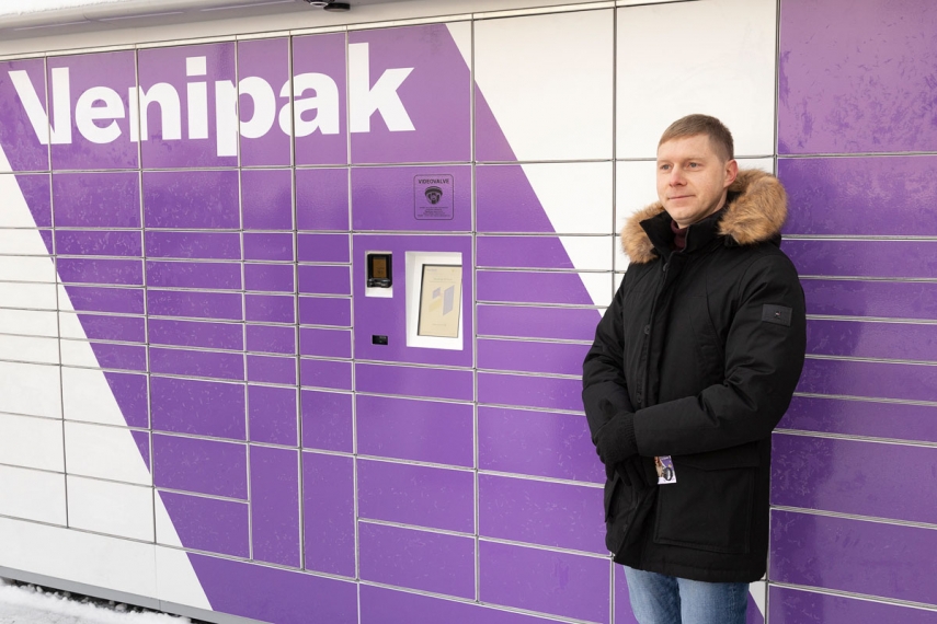 Venipak opened its first parcel machine in Estonia, in total there will be 151 of them