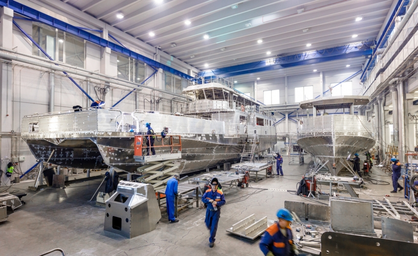 Baltic Workboats and Työvene Oy establish a joint shipbuilding company Nordic Yards Group