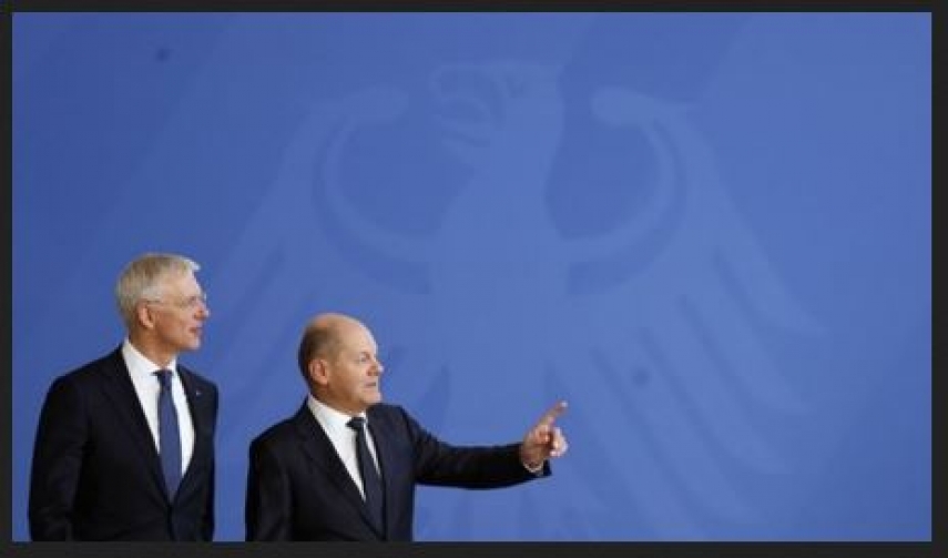 Karins and Scholz emphasize the continuation of support to Ukraine