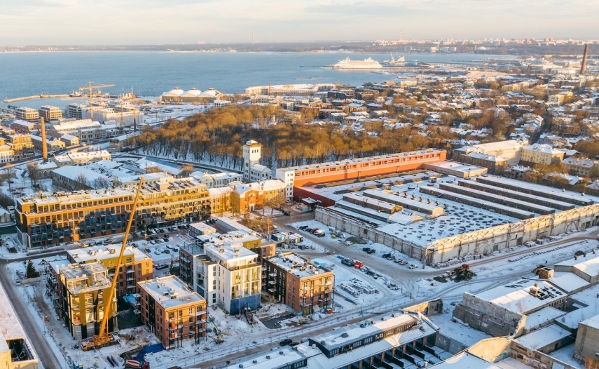 Photo: Tallinn real estate is developing towards the sea (by Kaupo Kalda)