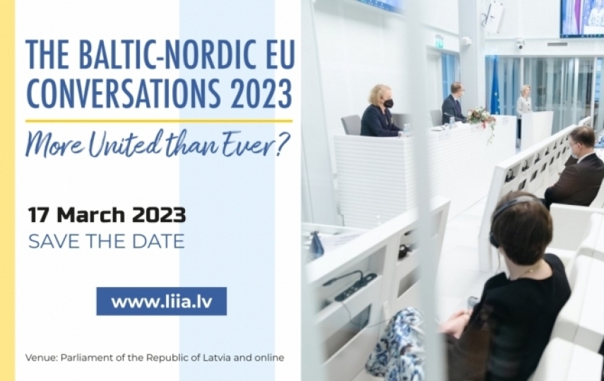 Follow “The Baltic-Nordic EU Conversations 2023: More United than Ever?” online