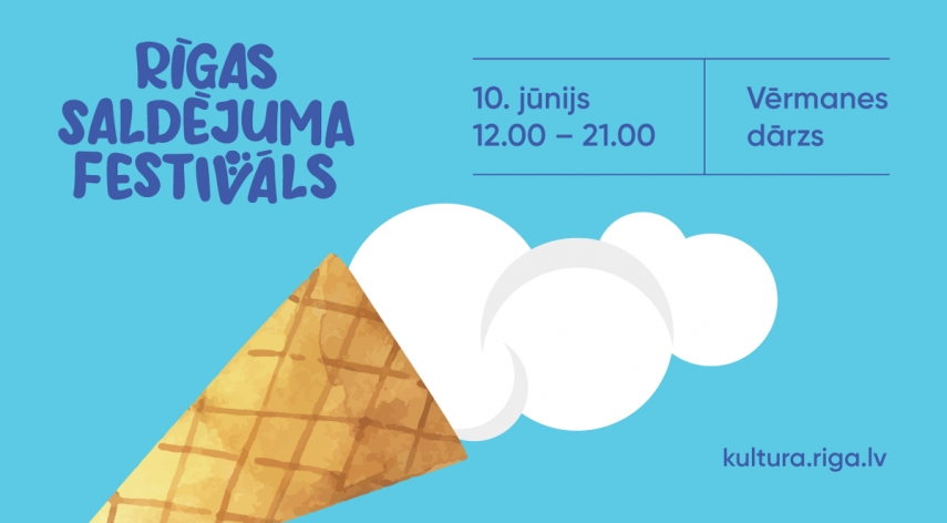 Vērmane Garden to host the first Riga Ice Cream Festival on June 10