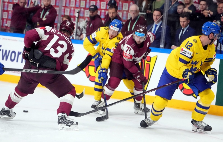 Latvia stun Sweden in historic QF win at IIHF World Championship