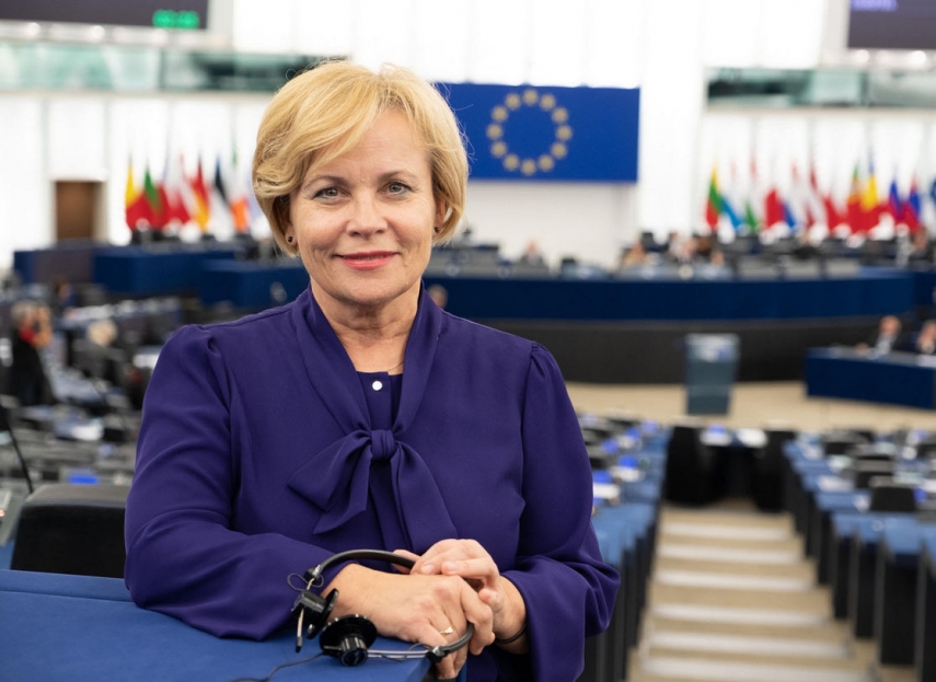 Photo: MEP Rasa Jukneviciene, vice-chairperson of the European People's Party (EPP) group in the European Parliament