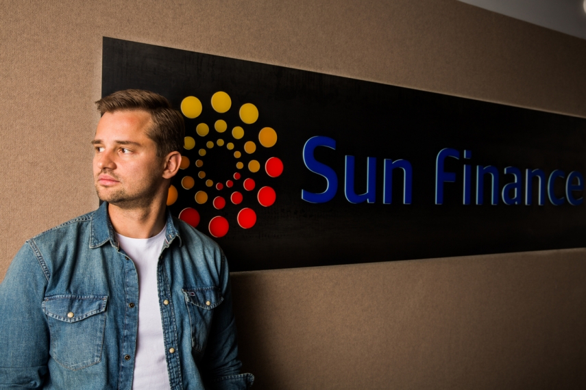 Photo: Toms Jurjevs is the Founder and CEO of Latvian fintech Sun Finance